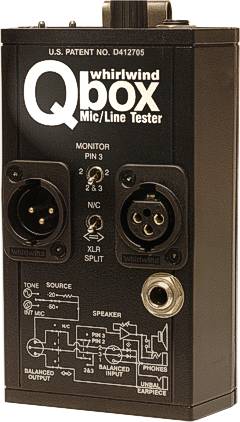 Q-Box Mic/Line Tester/Generator